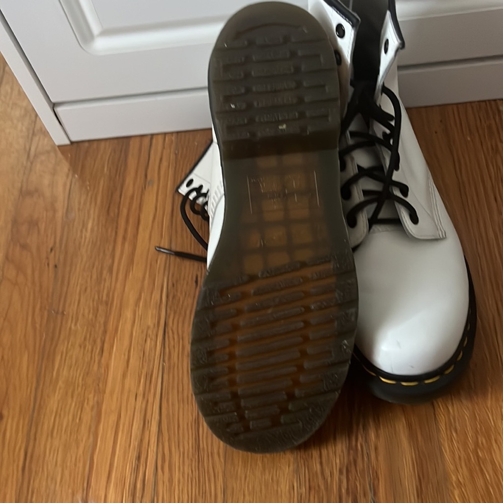 Doc martens 1460 SMOOTH LEATHER LACE UP BOOTS 10 - Picture 4 of 9